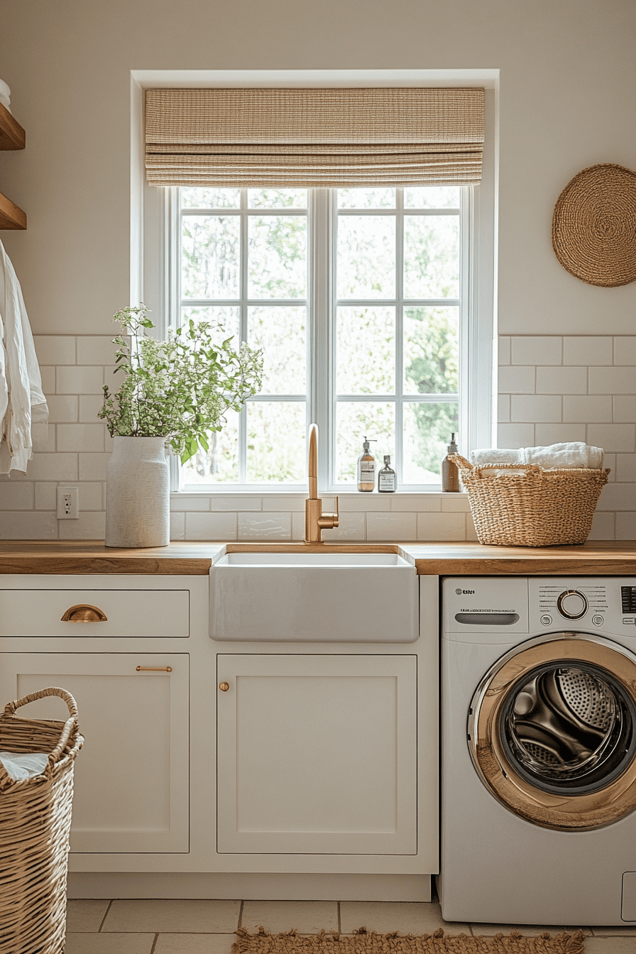 farmhouse laundry room