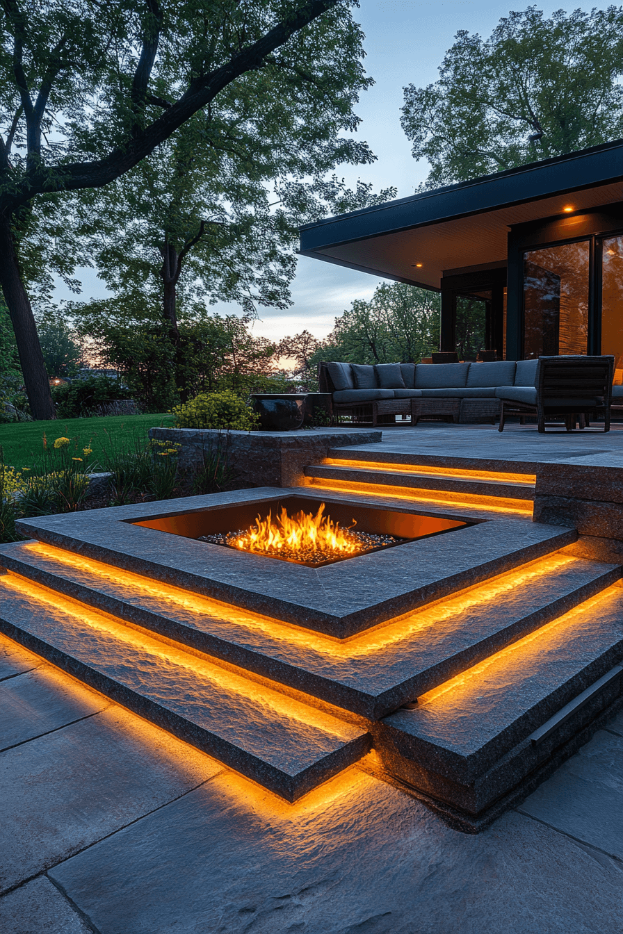 outside firepit ideas