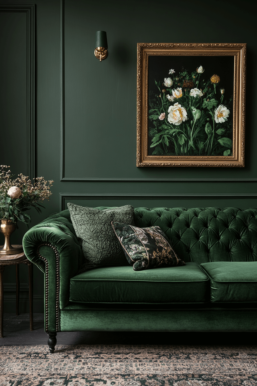 29 Green Couch Living Room Ideas That Bring Fresh Energy and Timeless Style 24 green couch living room ideas