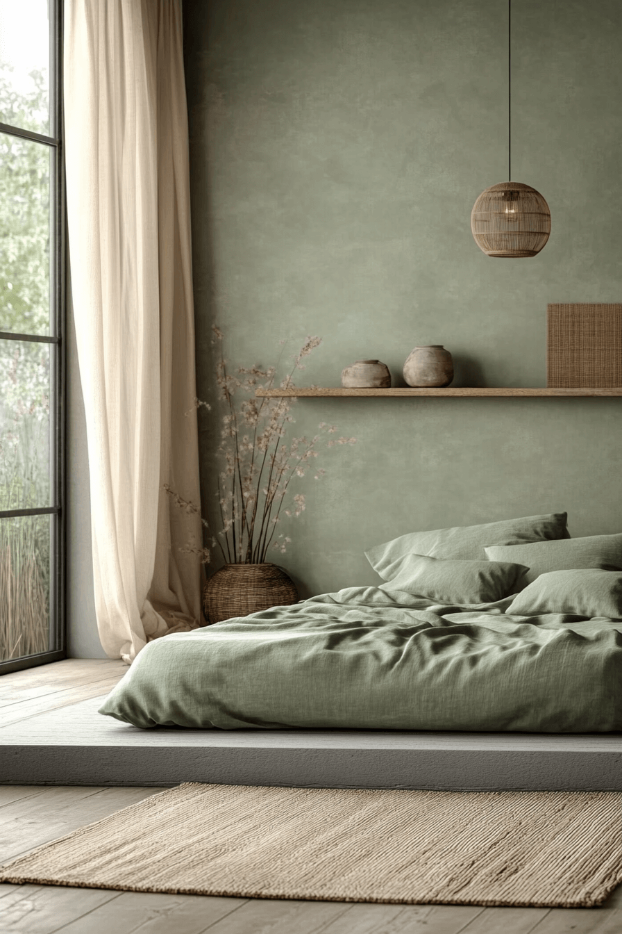 Sage Green And Grey Bedroom Ideas