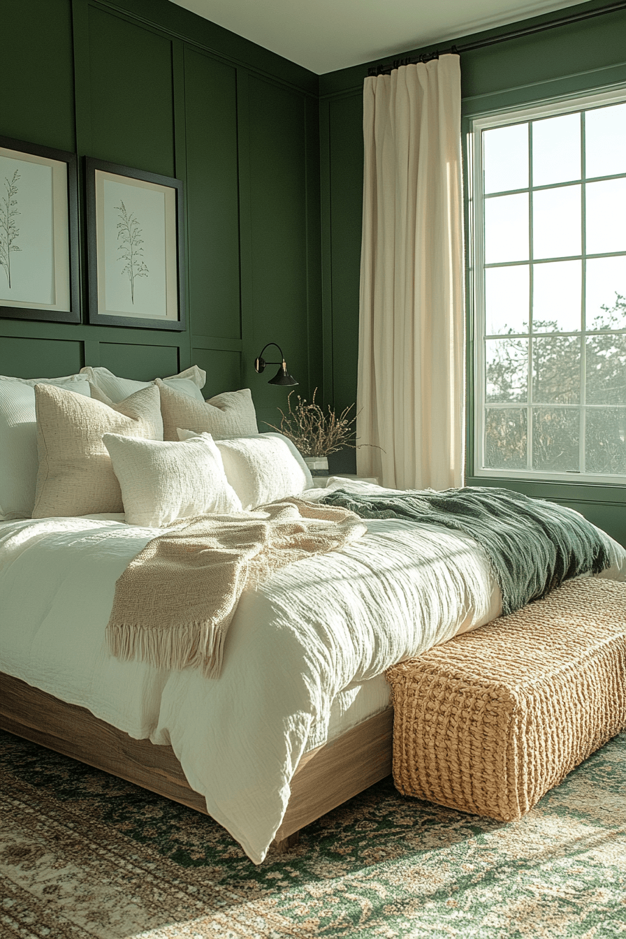 Beige And Green Bedroom Ideas