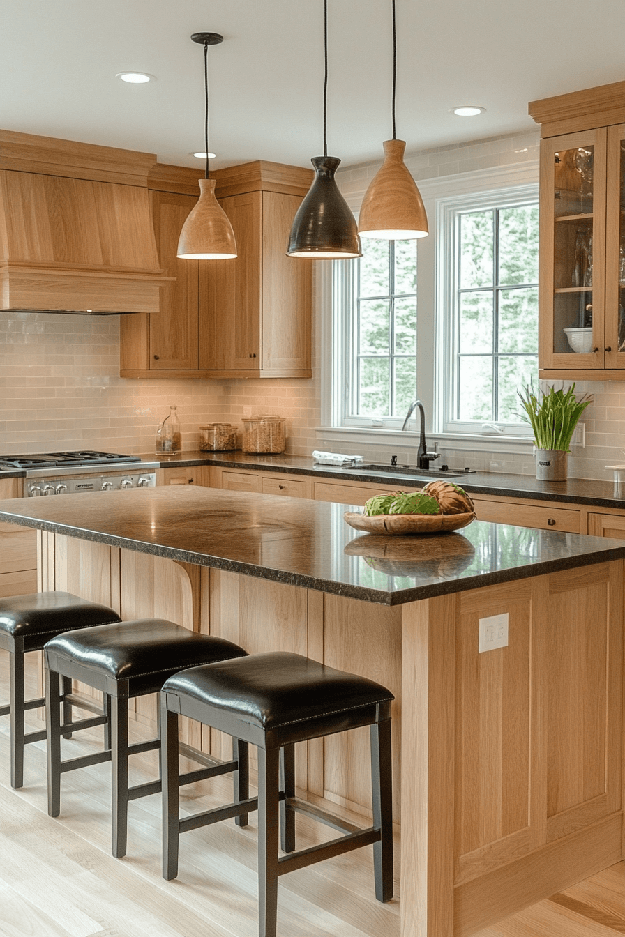 29 Natural Maple Kitchen Cabinets That Bring Light, Warmth, and Timeless Style 24 natural maple kitchen cabinets