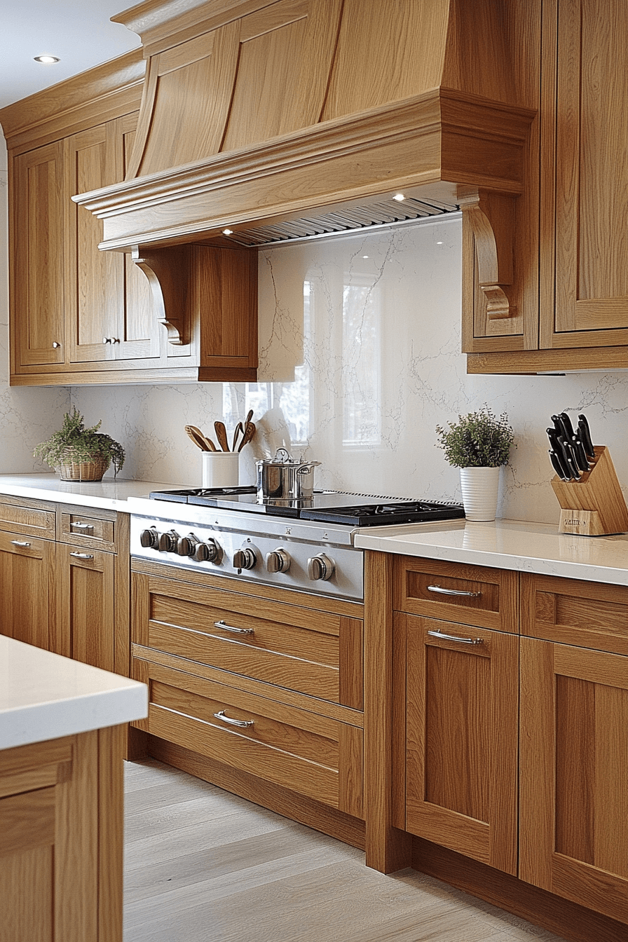 29 Natural Oak Kitchen Cabinets That Bring Warmth, Beauty, and Lasting Style 25 natural oak kitchen cabinets