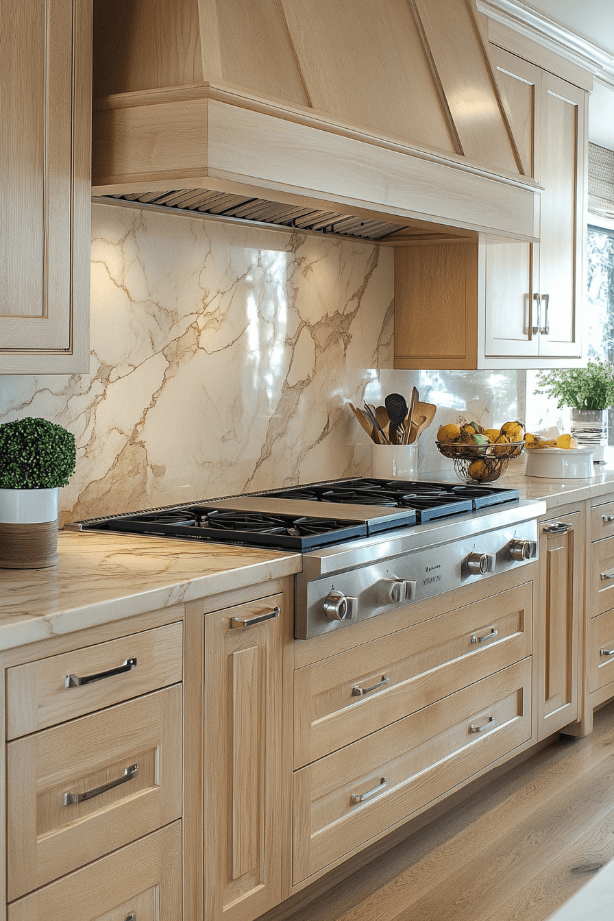 29 Natural Maple Kitchen Cabinets That Bring Light, Warmth, and Timeless Style 25 natural maple kitchen cabinets