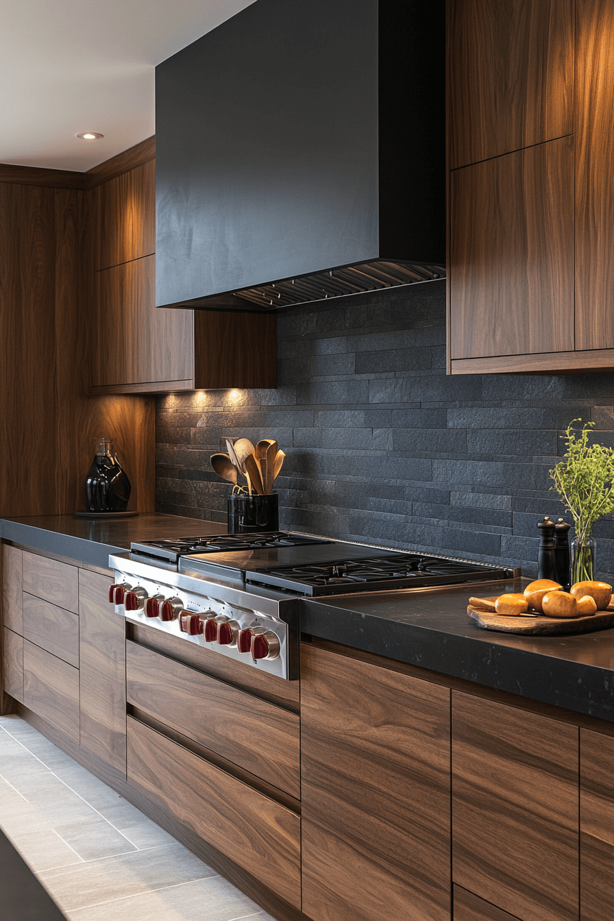 29 Dark Walnut Kitchen Cabinets That Bring Timeless Elegance and Charm 25 dark walnut kitchen cabinets