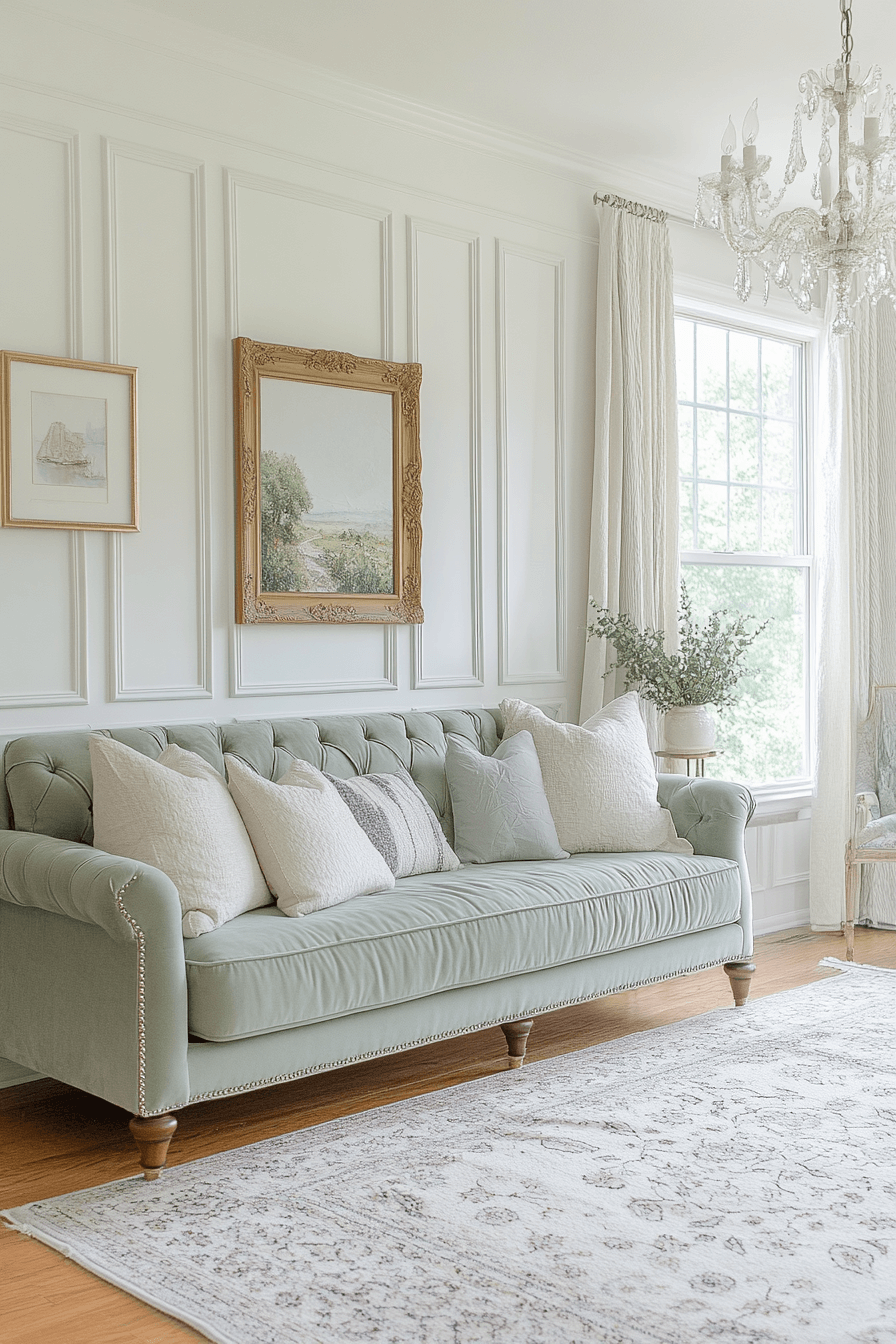 29 Green Couch Living Room Ideas That Bring Fresh Energy and Timeless Style 26 green couch living room ideas