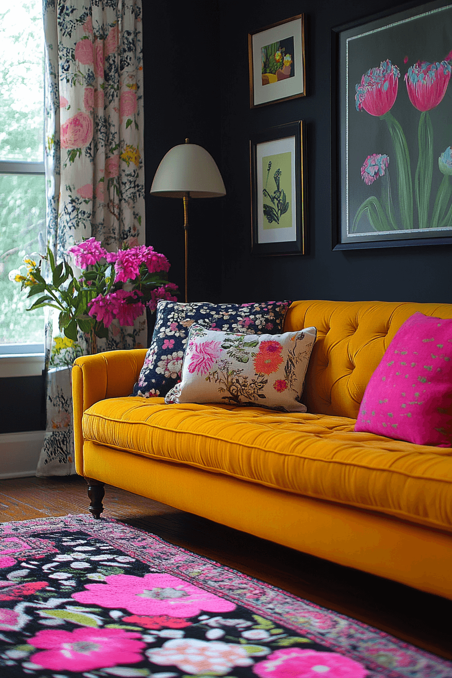 29 Granny Chic Living Rooms That Overflow with Charm and Cozy Style 27 granny chic living room