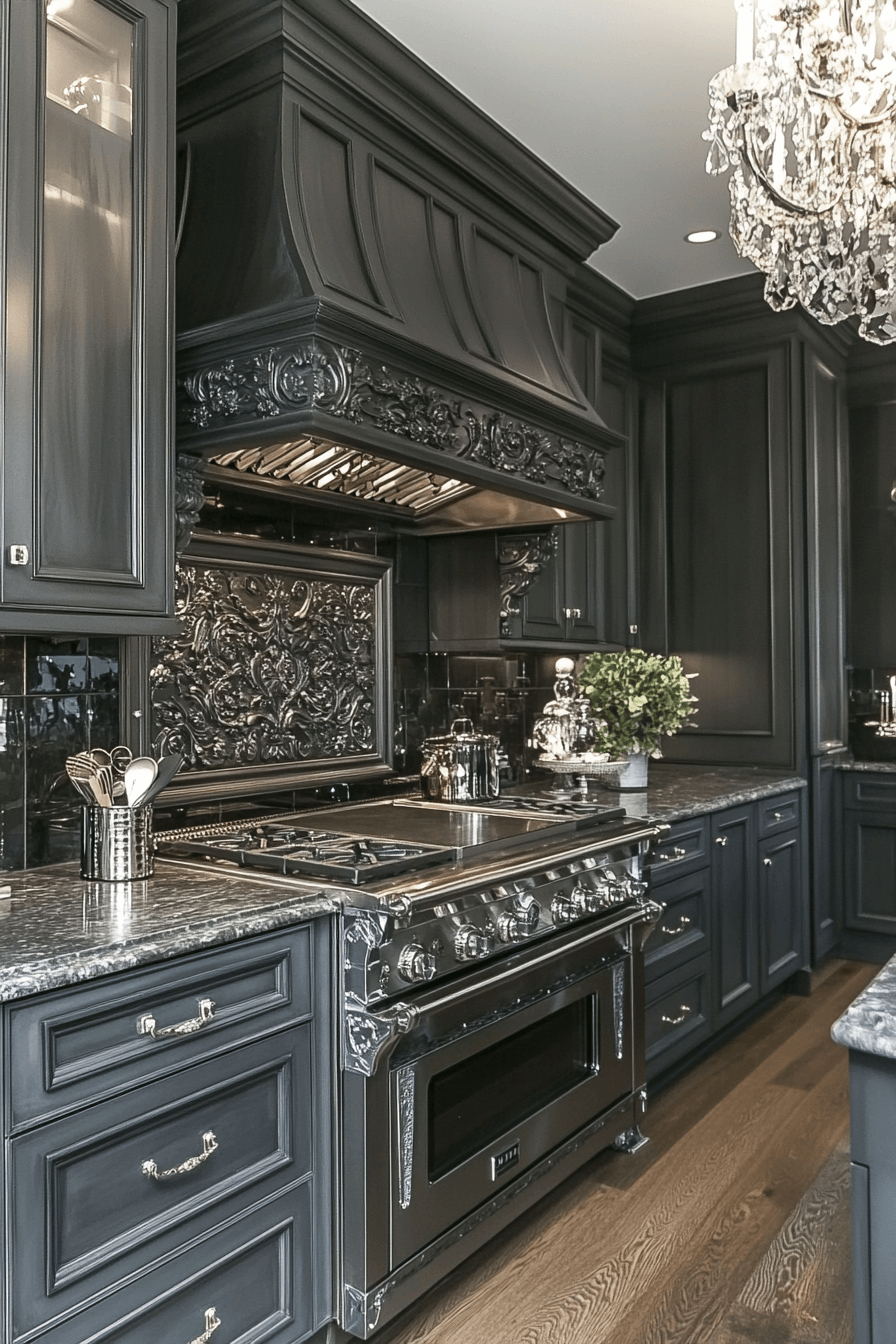 29 Charcoal Gray Kitchen Cabinets That Blend Modern Style with Cozy Elegance 27 charcoal gray kitchen cabinets