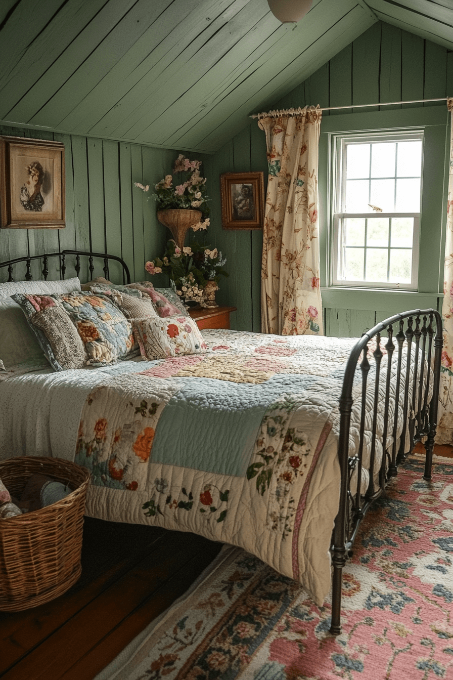 29 Vintage Farmhouse Bedroom Ideas That Fill Your Home With Joyful ...