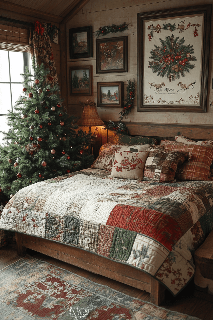 vintage christmas decor ideas