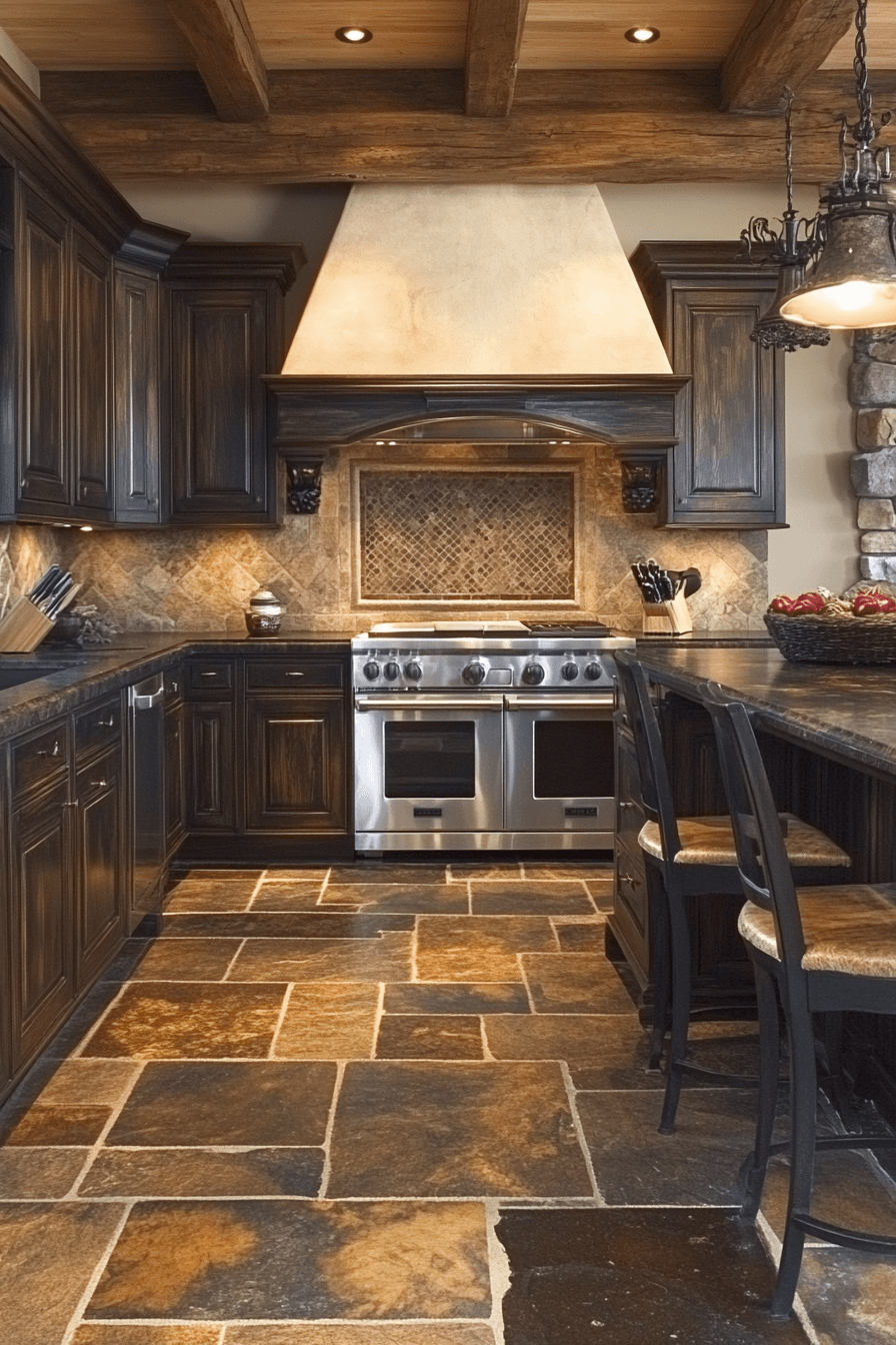 29 Dark Stained Kitchen Cabinets That Add Depth, Beauty, and Timeless Charm 27 dark stained kitchen cabinets
