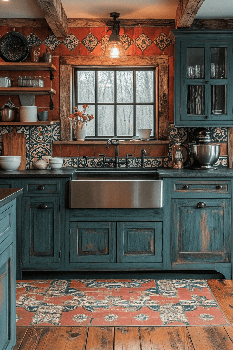 29 Vintage Kitchen Cabinets That Bring Character, Charm, and Timeless Beauty 27 vintage kitchen cabinets
