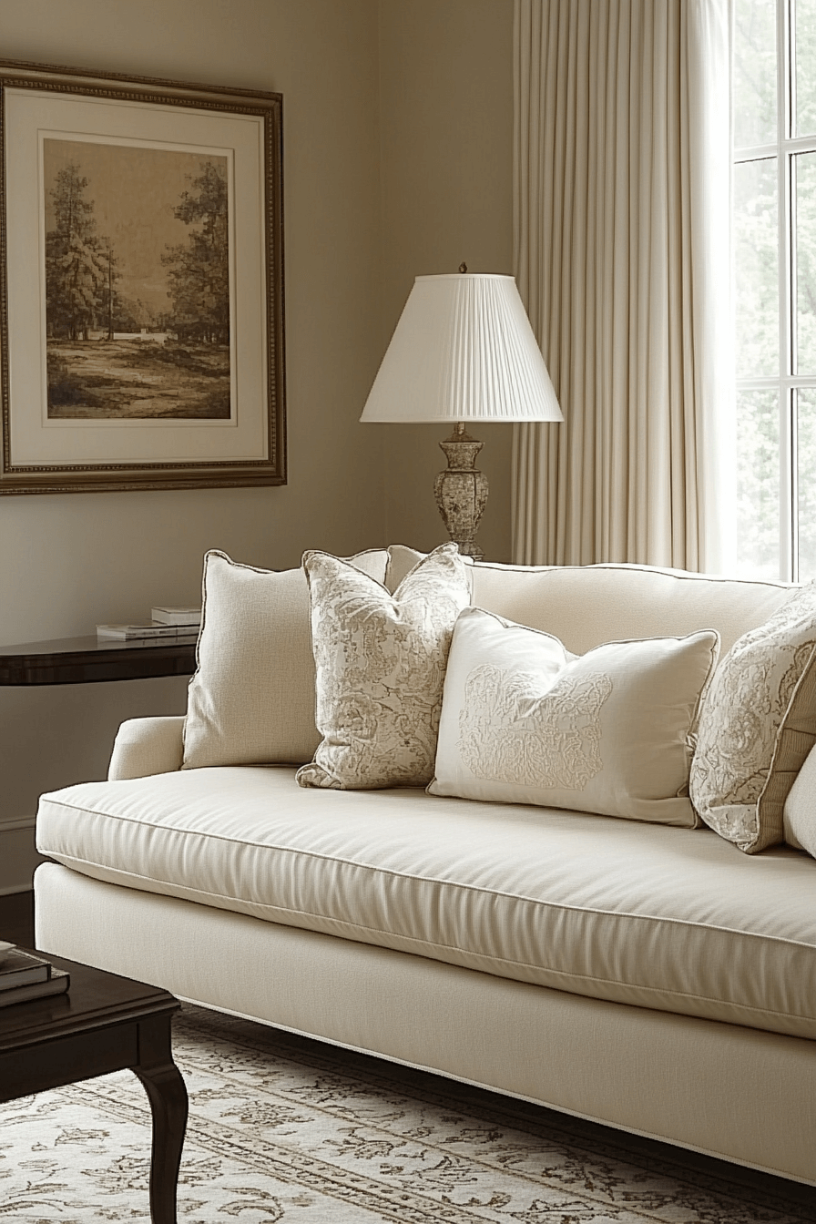 29 Beige Couch Living Rooms That Bring Cozy Warmth and Effortless Style 28 beige couch living room