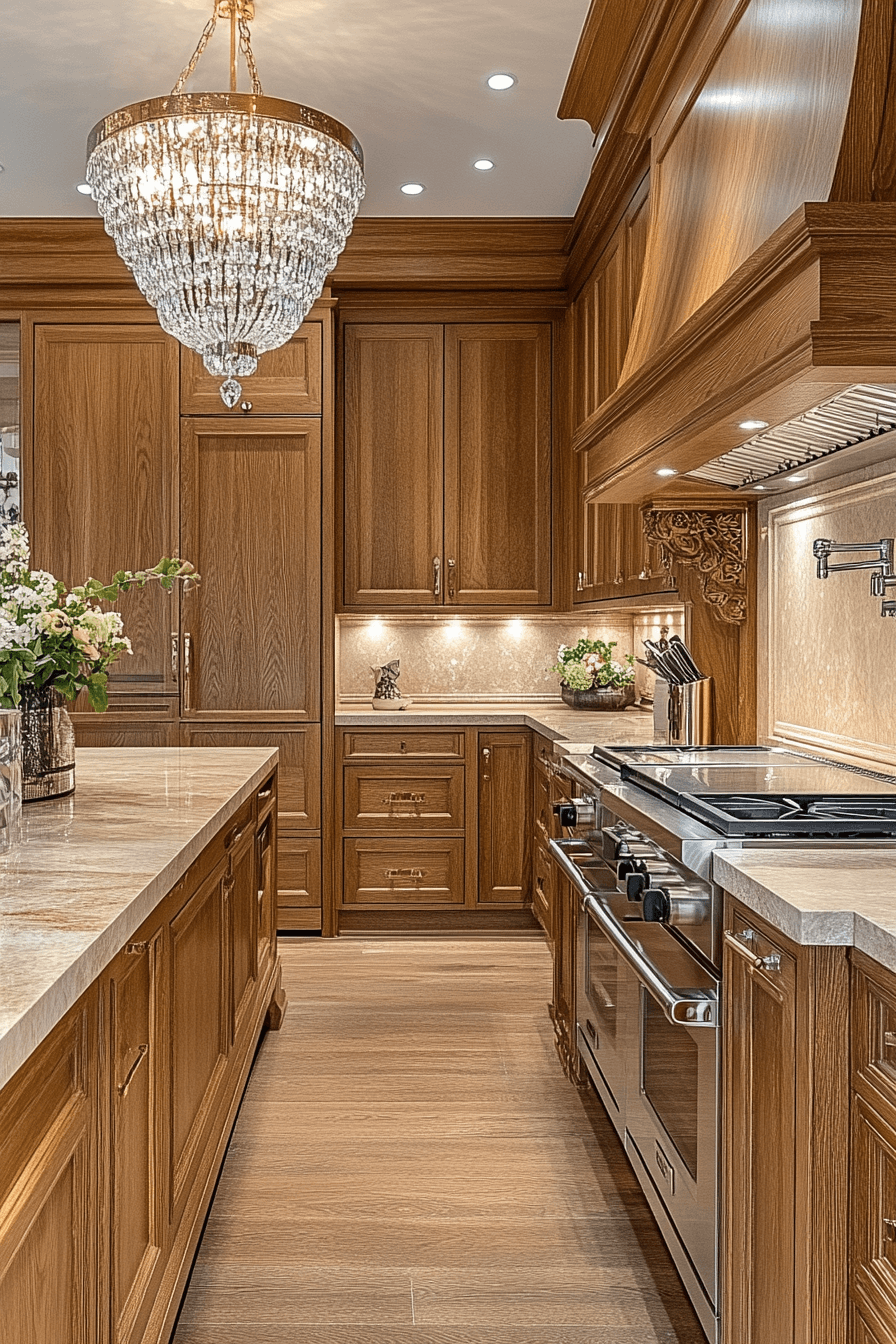 29 Golden Oak Kitchen Cabinets That Add Warmth, Glow, and Lasting Style 28 golden oak kitchen cabinets