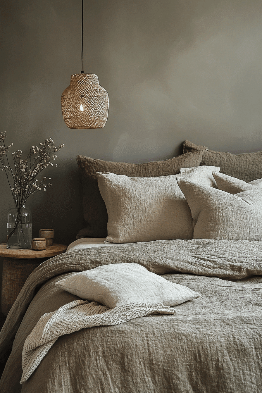 dark cottagecore bedroom