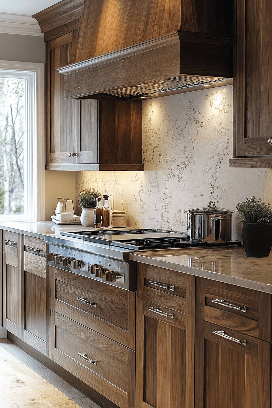 29 Dark Stained Kitchen Cabinets That Add Depth, Beauty, and Timeless Charm 28 dark stained kitchen cabinets