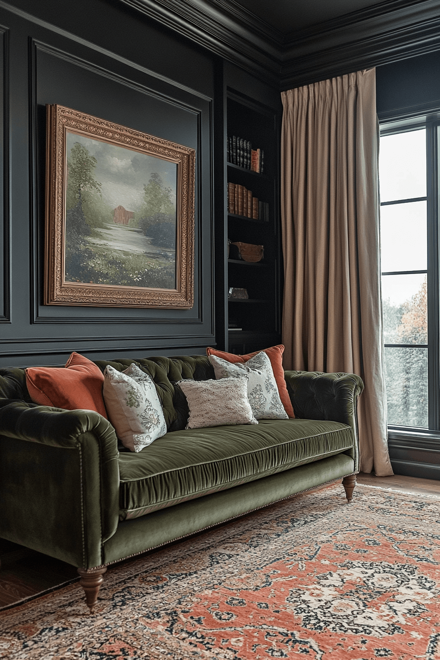 29 Green Couch Living Room Ideas That Bring Fresh Energy and Timeless Style 28 green couch living room ideas