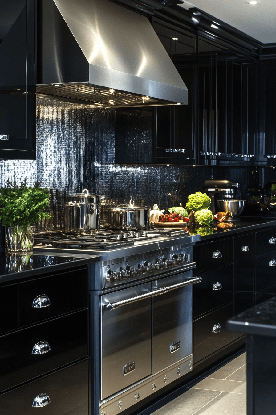 29 High Gloss Kitchen Cabinets That Shine with Style and Sophistication 28 high gloss kitchen cabinets