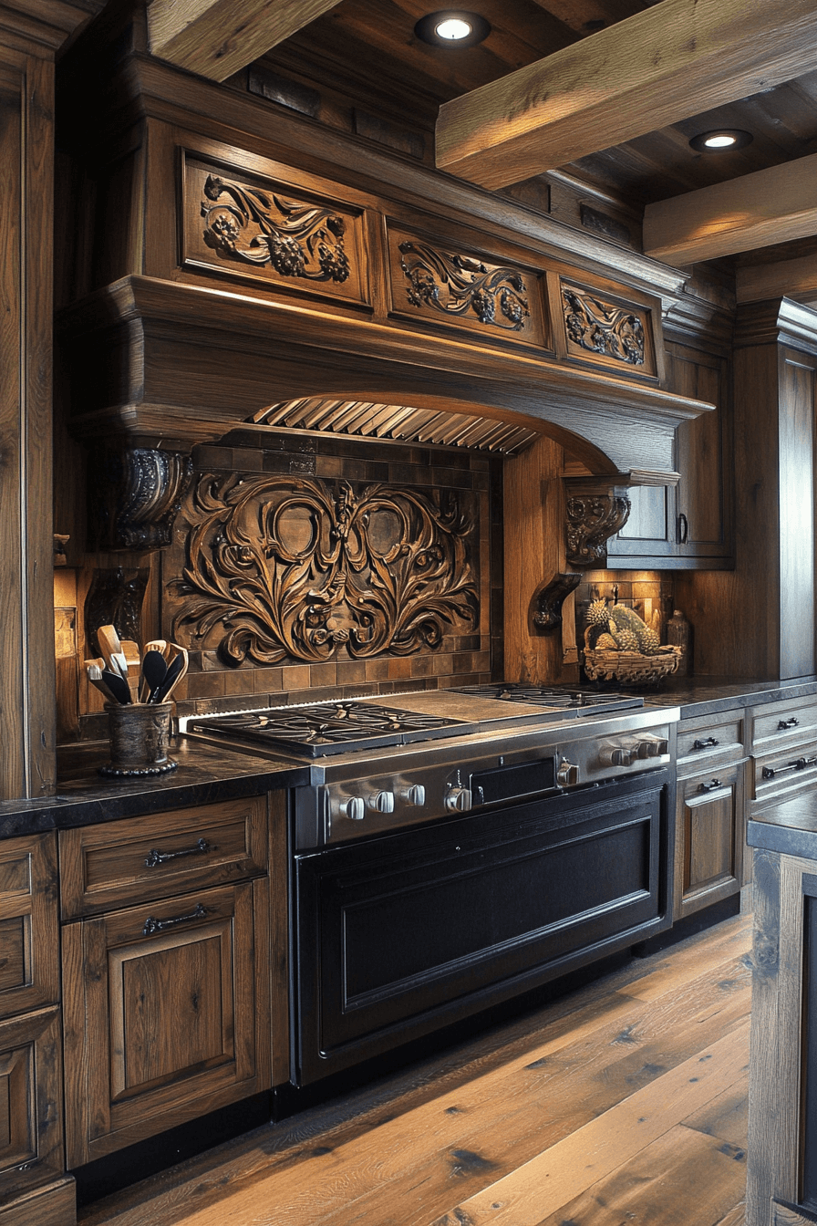 29 Dark Oak Kitchen Cabinets That Add Warmth and Lasting Elegance 28 dark oak kitchen cabinets
