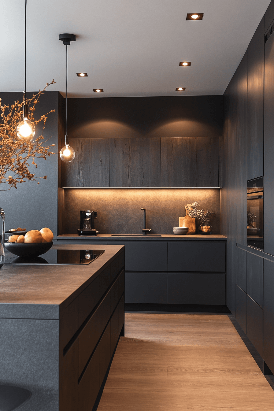29 Charcoal Kitchen Cabinets That Bring Modern Charm and Timeless Style 29 charcoal kitchen cabinets