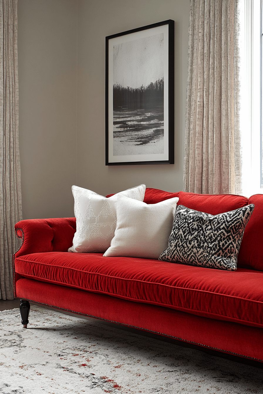 29 Red Couch Living Rooms That Bring Bold Style and Cozy Warmth 29 red couch living room