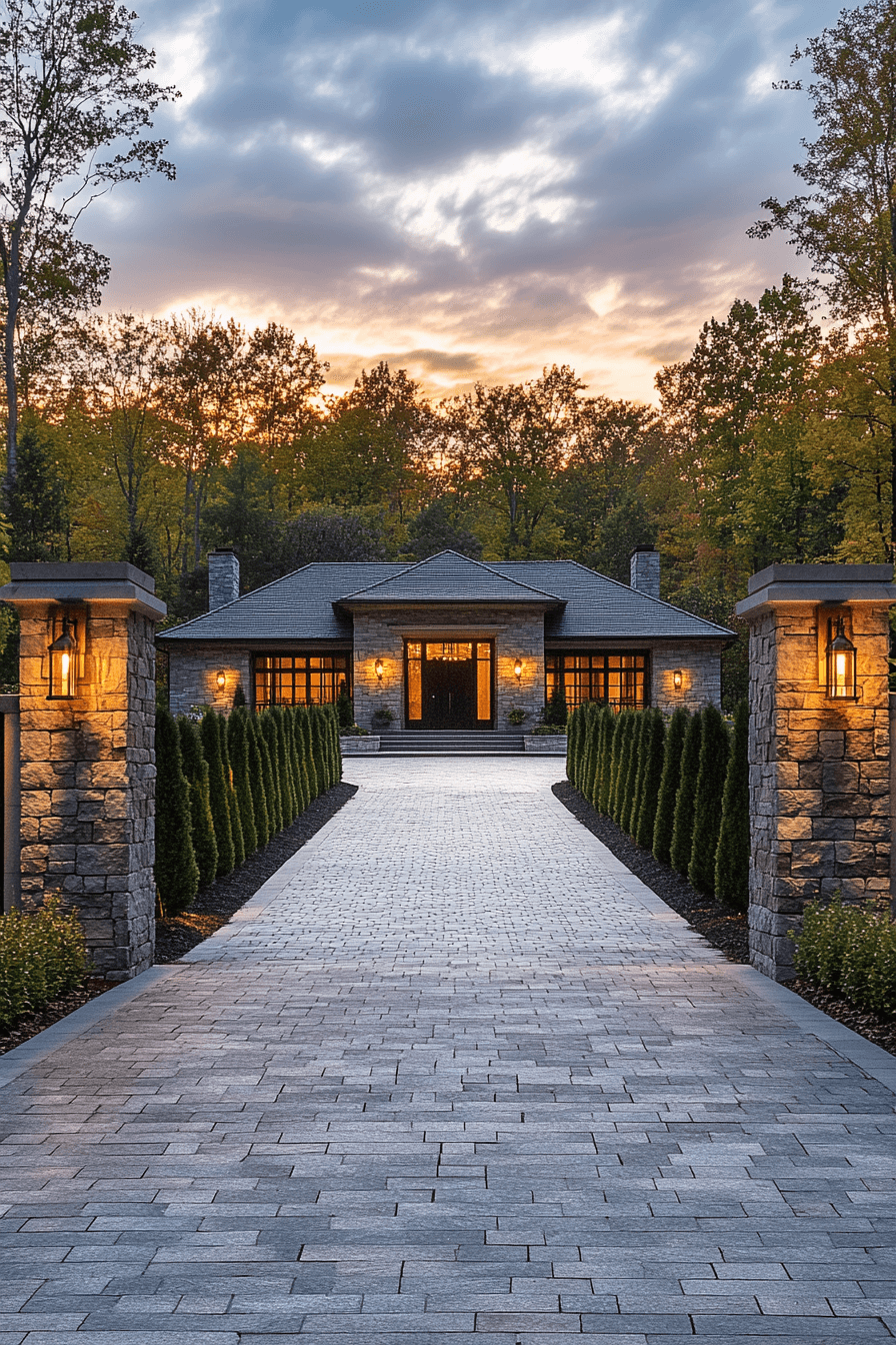 29 Driveway Entry Landscaping Ideas To Make Every Arrival Feel Special ...