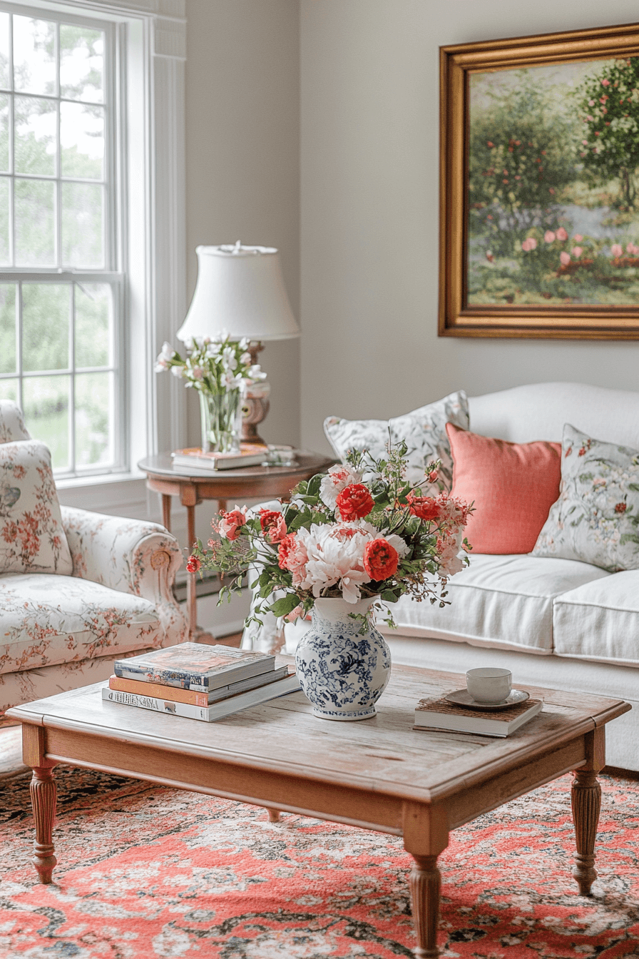 29 Granny Chic Living Rooms That Overflow with Charm and Cozy Style 29 granny chic living room