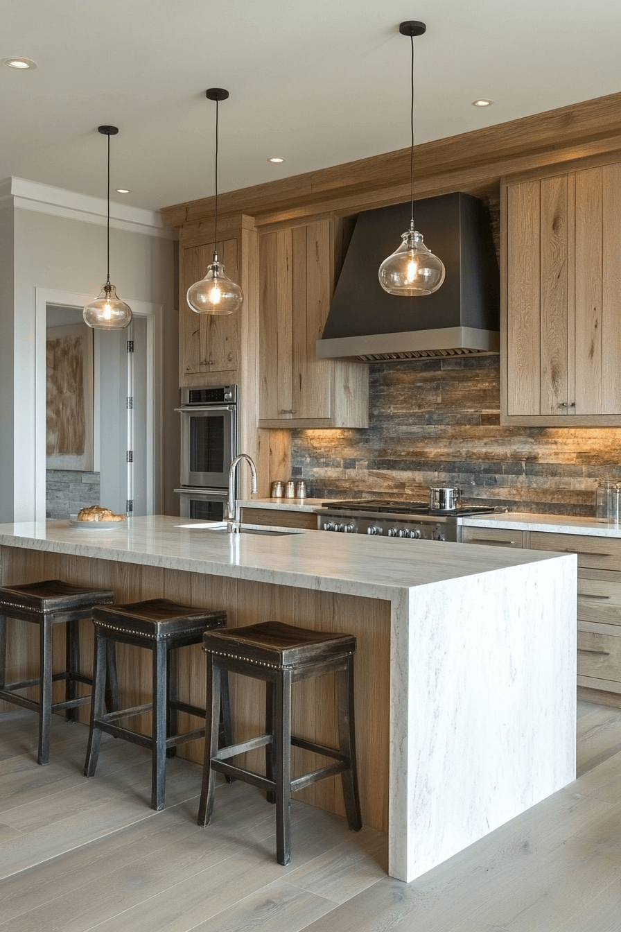 light oak kitchen cabinets