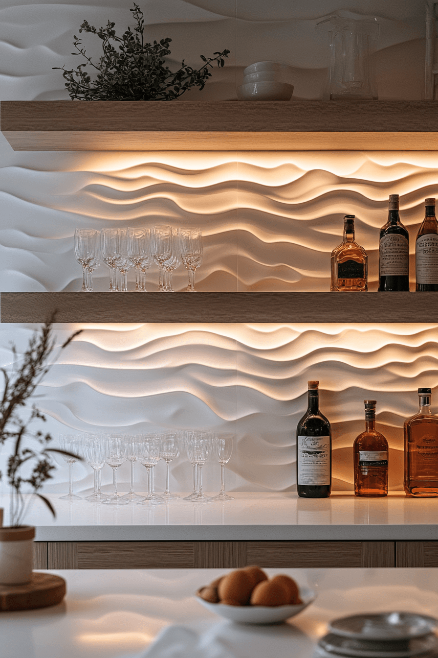 white backsplash kitchen