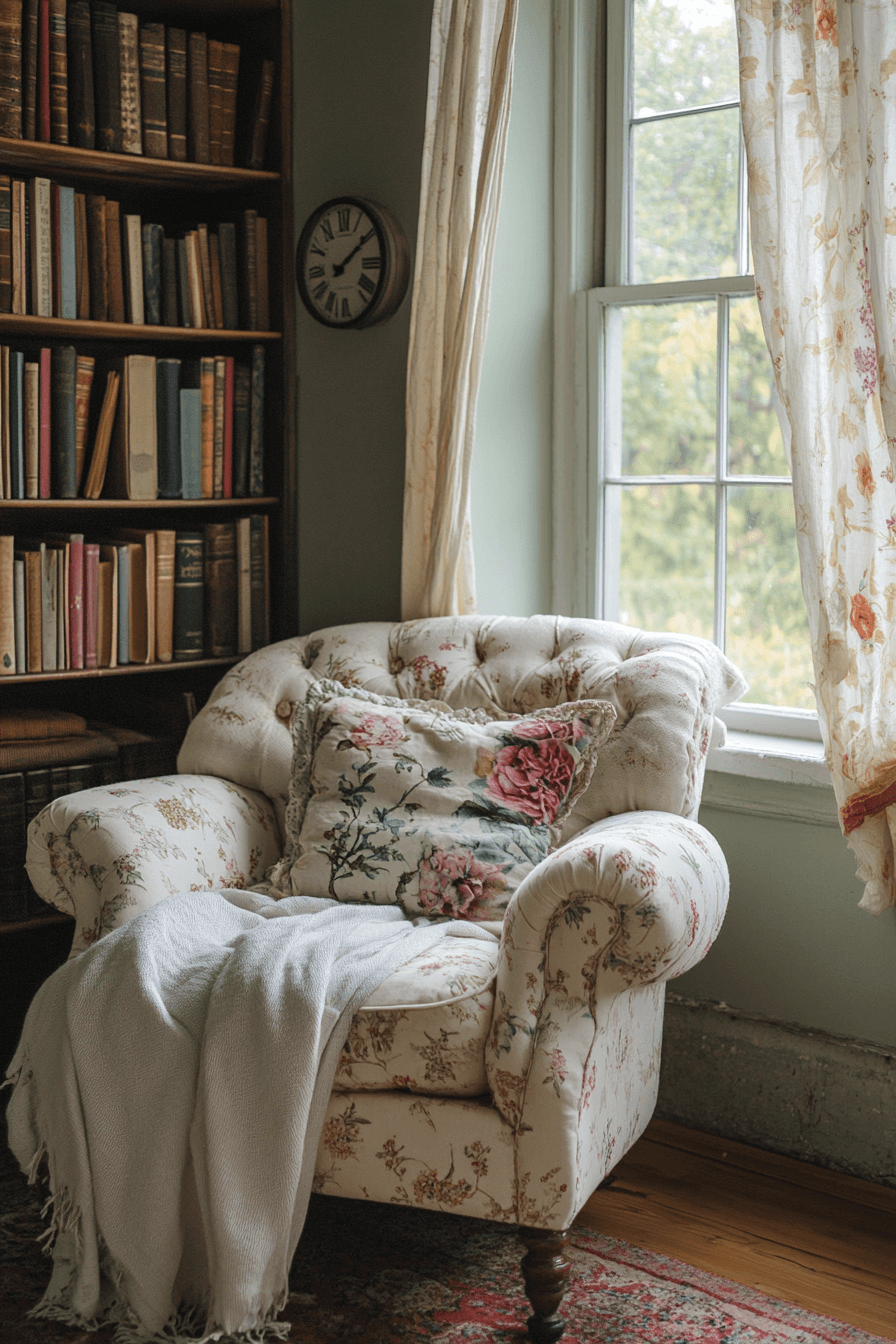 29 Granny Chic Decor Ideas That Fill Your Home with Cozy Charm and Joy 3 granny chic decor