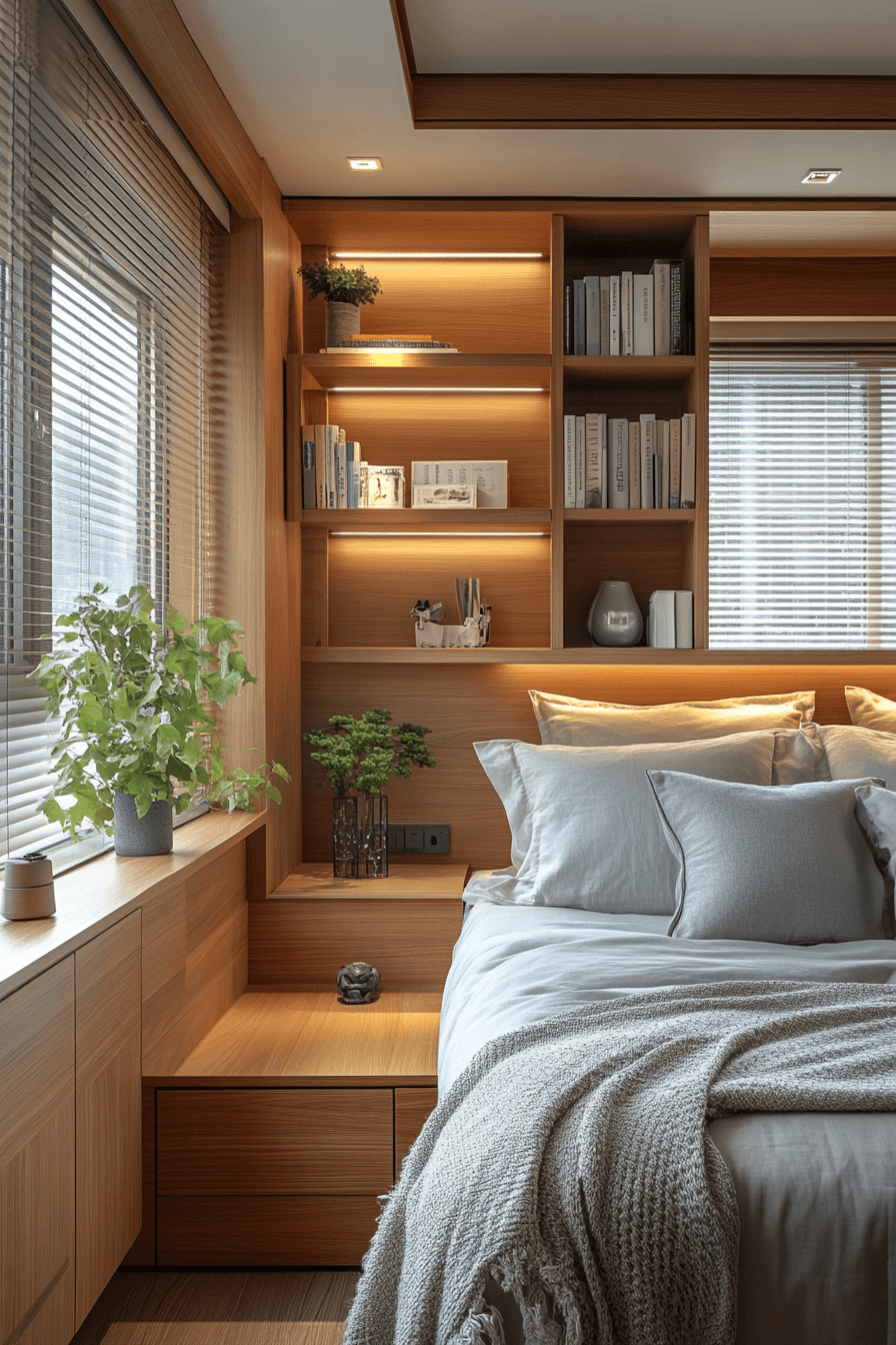 japandi small bedroom