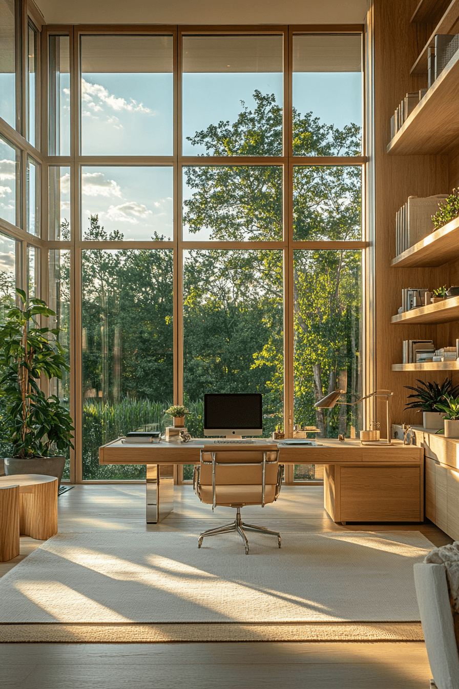 29 Japandi Home Office Ideas for a Peaceful and Productive Space 3 japandi home office