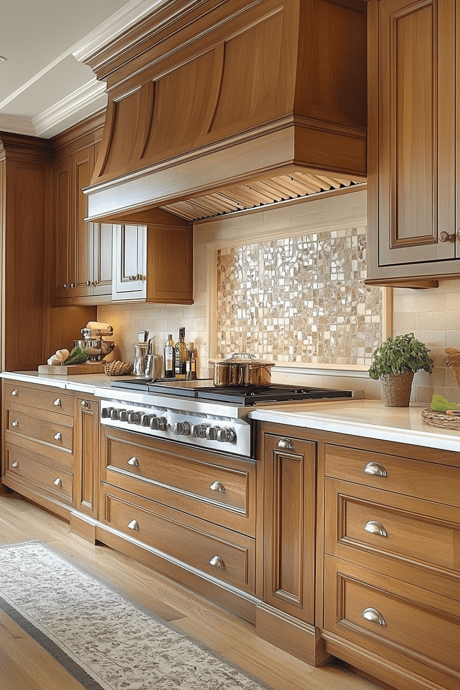 29 Warm Wood Kitchen Cabinets That Bring Natural Beauty and Cozy Charm 4 warm wood kitchen cabinets