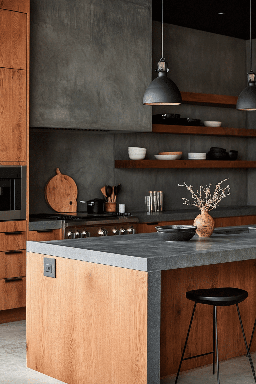 cherry wood kitchen cabinets