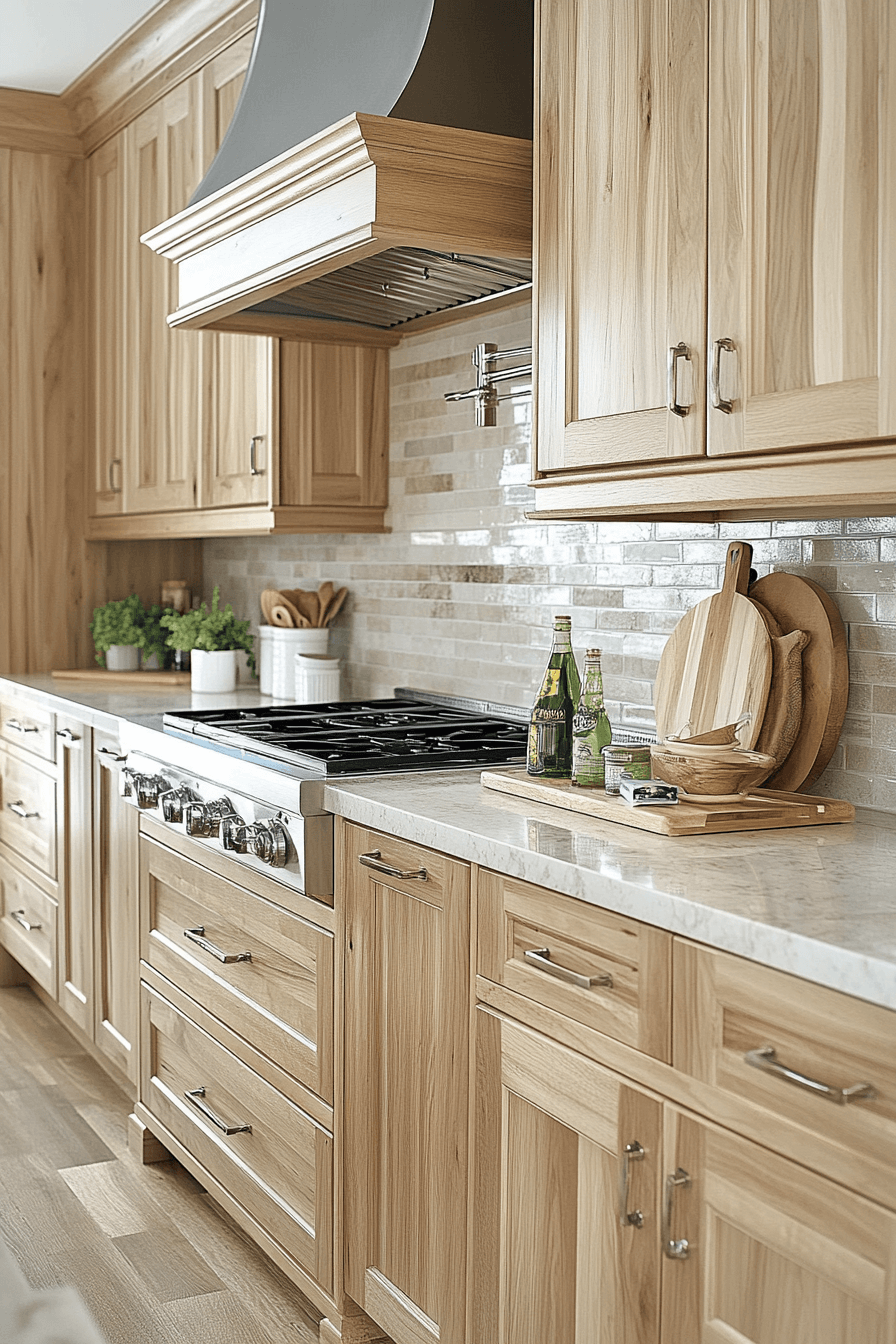 29 Natural Maple Kitchen Cabinets That Bring Light, Warmth, and Timeless Style 4 natural maple kitchen cabinets