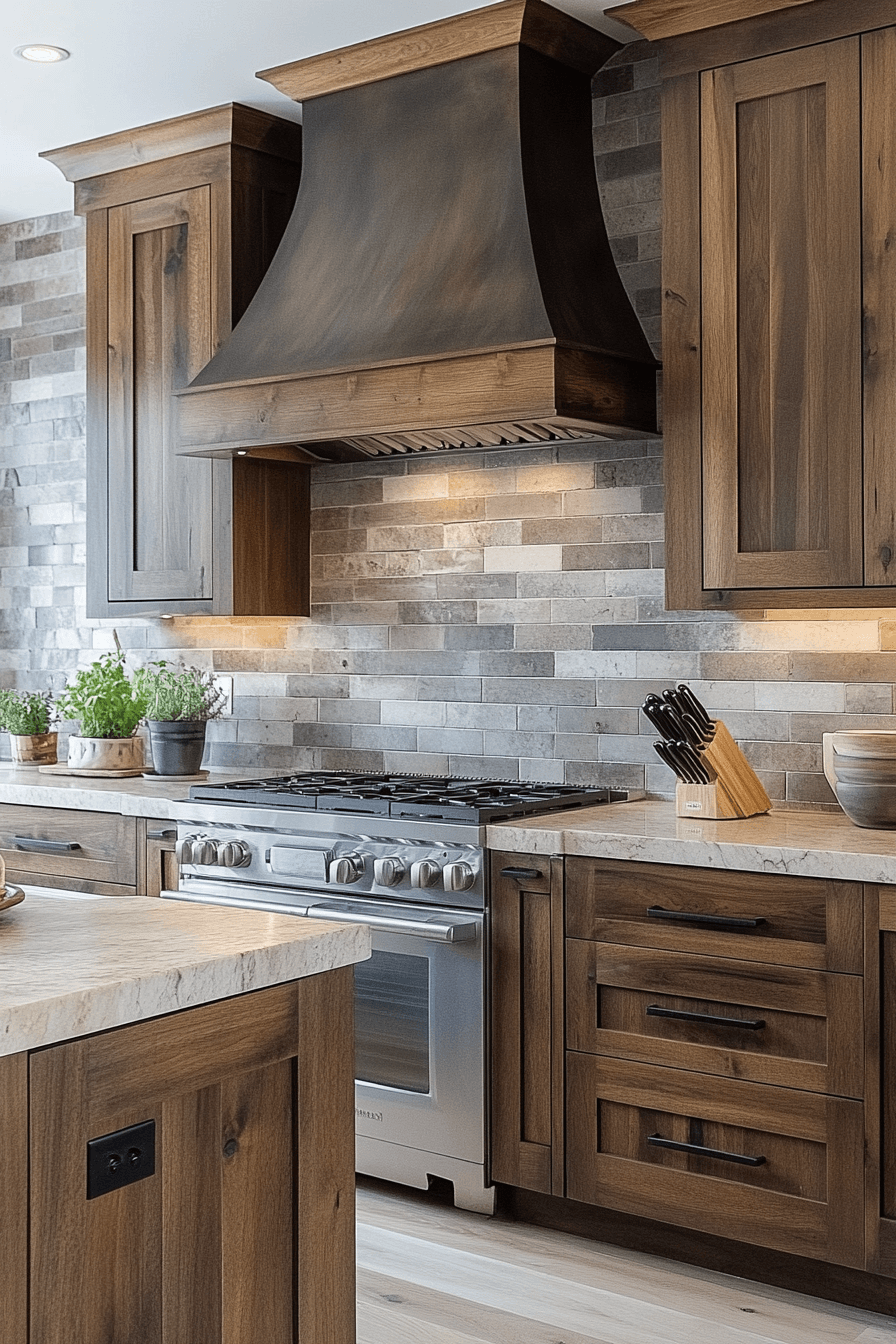 29 Dark Stained Kitchen Cabinets That Add Depth, Beauty, and Timeless Charm 4 dark stained kitchen cabinets