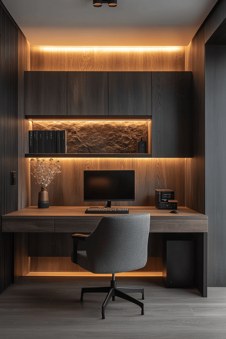 29 Japandi Home Office Ideas for a Peaceful and Productive Space 4 japandi home office