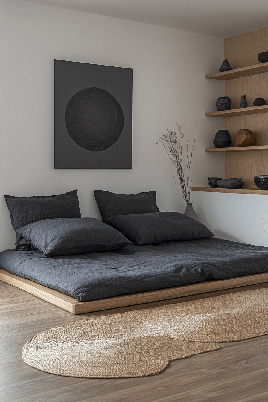 japandi small bedroom