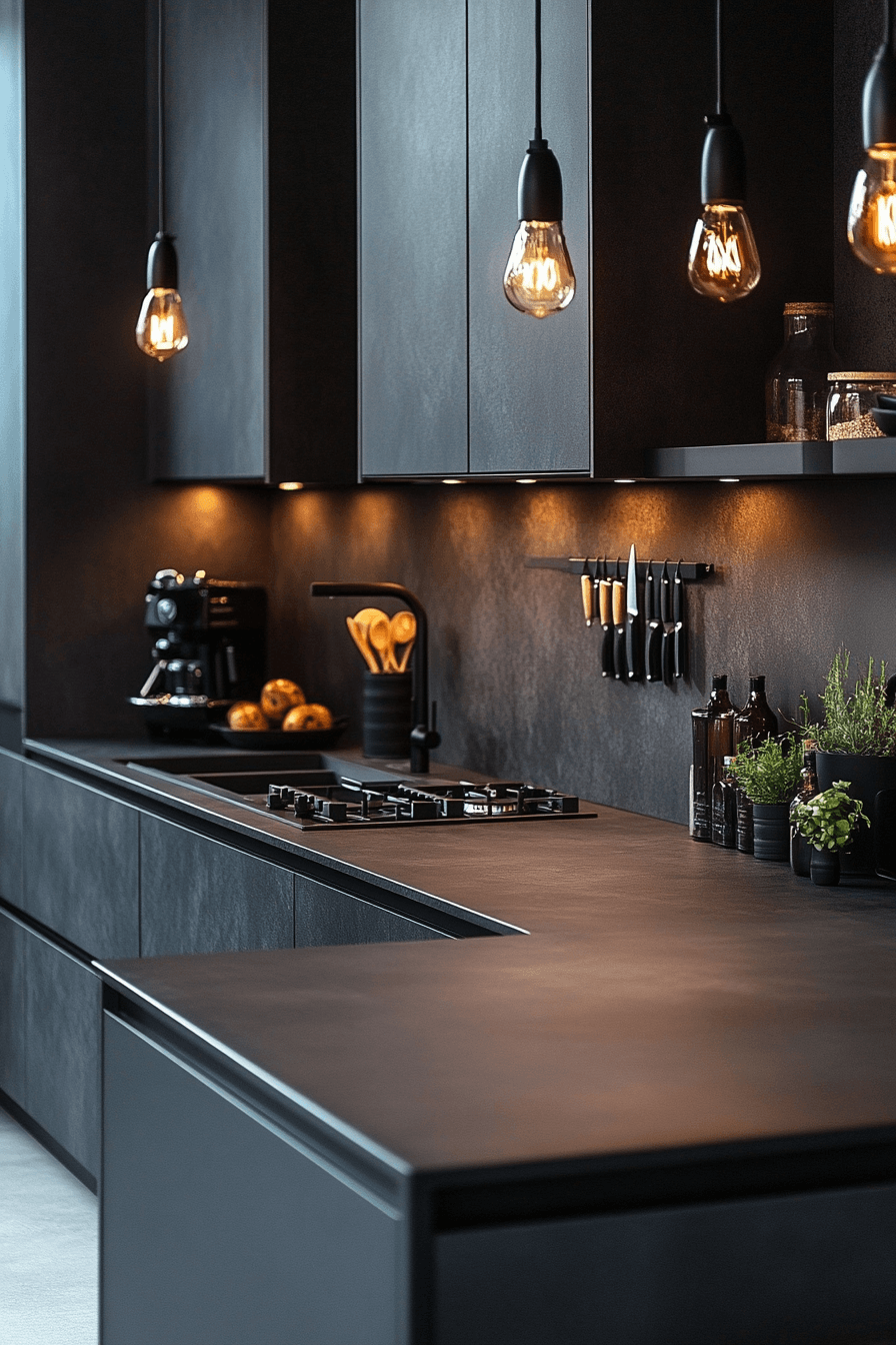 29 Charcoal Gray Kitchen Cabinets That Blend Modern Style with Cozy Elegance 4 charcoal gray kitchen cabinets