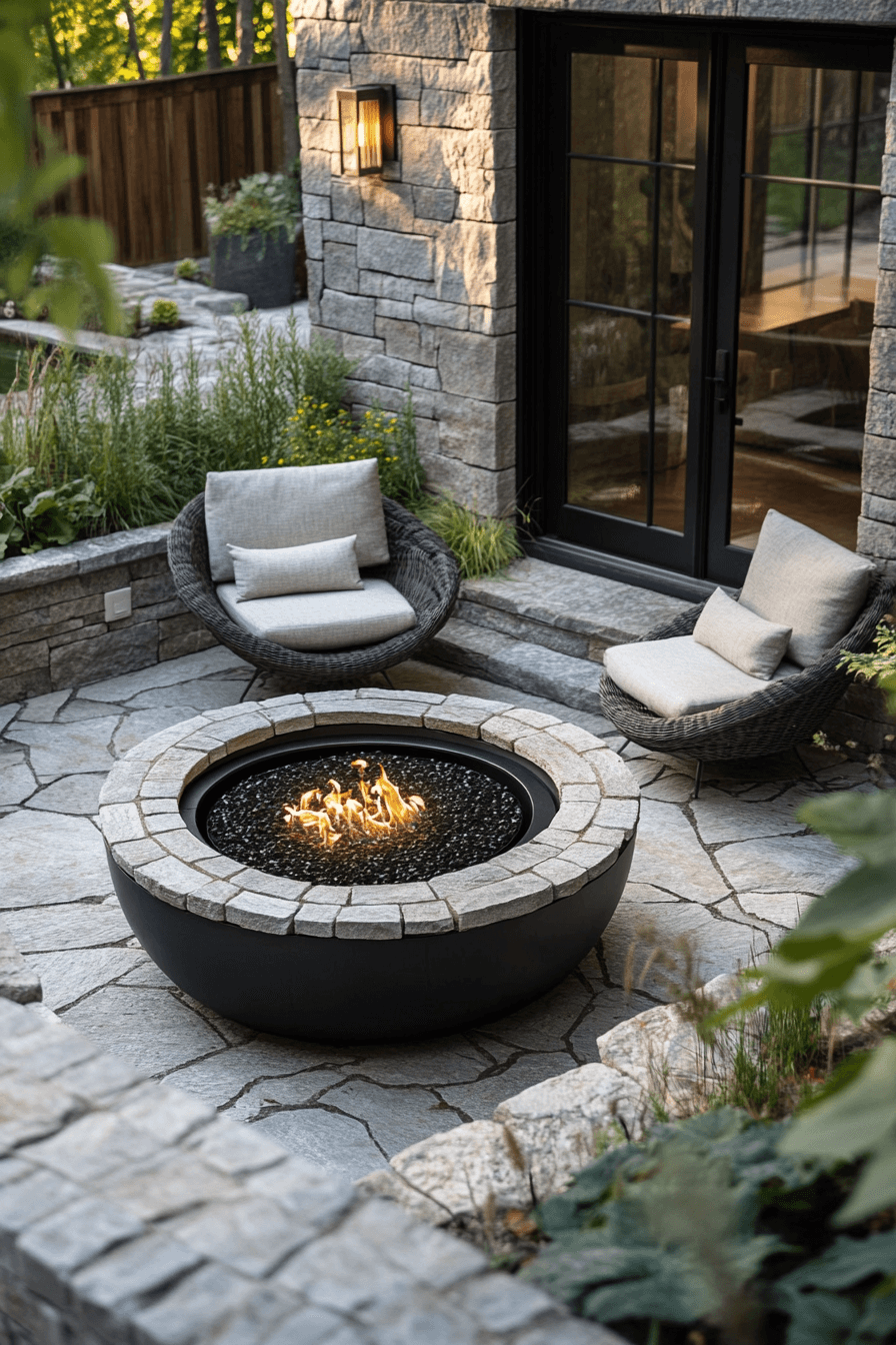 outside firepit ideas