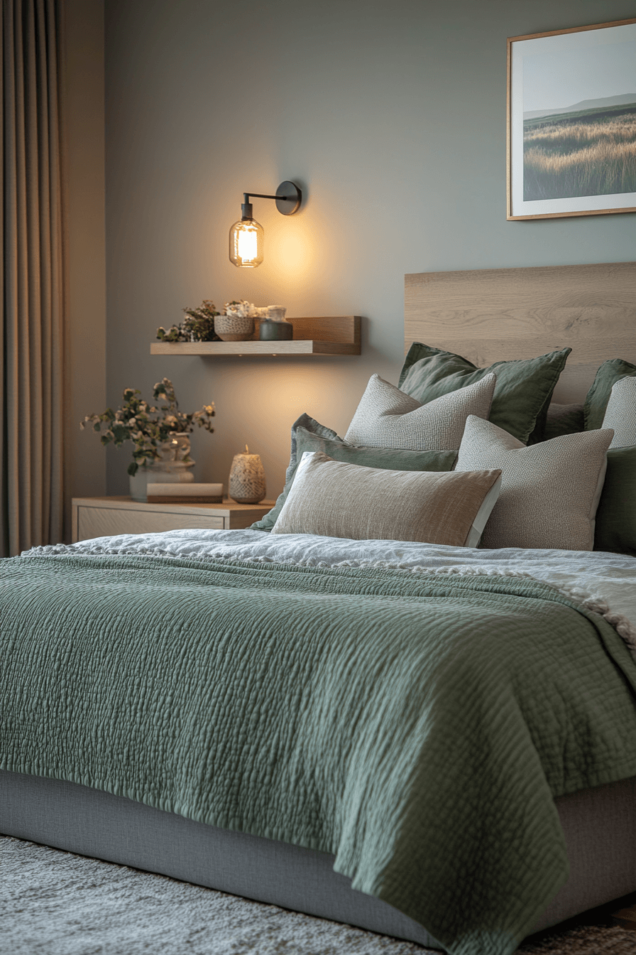 Sage Green And Grey Bedroom Ideas