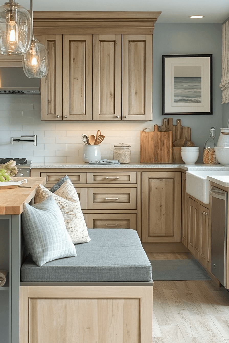 29 Natural Maple Kitchen Cabinets That Bring Light, Warmth, and Timeless Style 5 natural maple kitchen cabinets