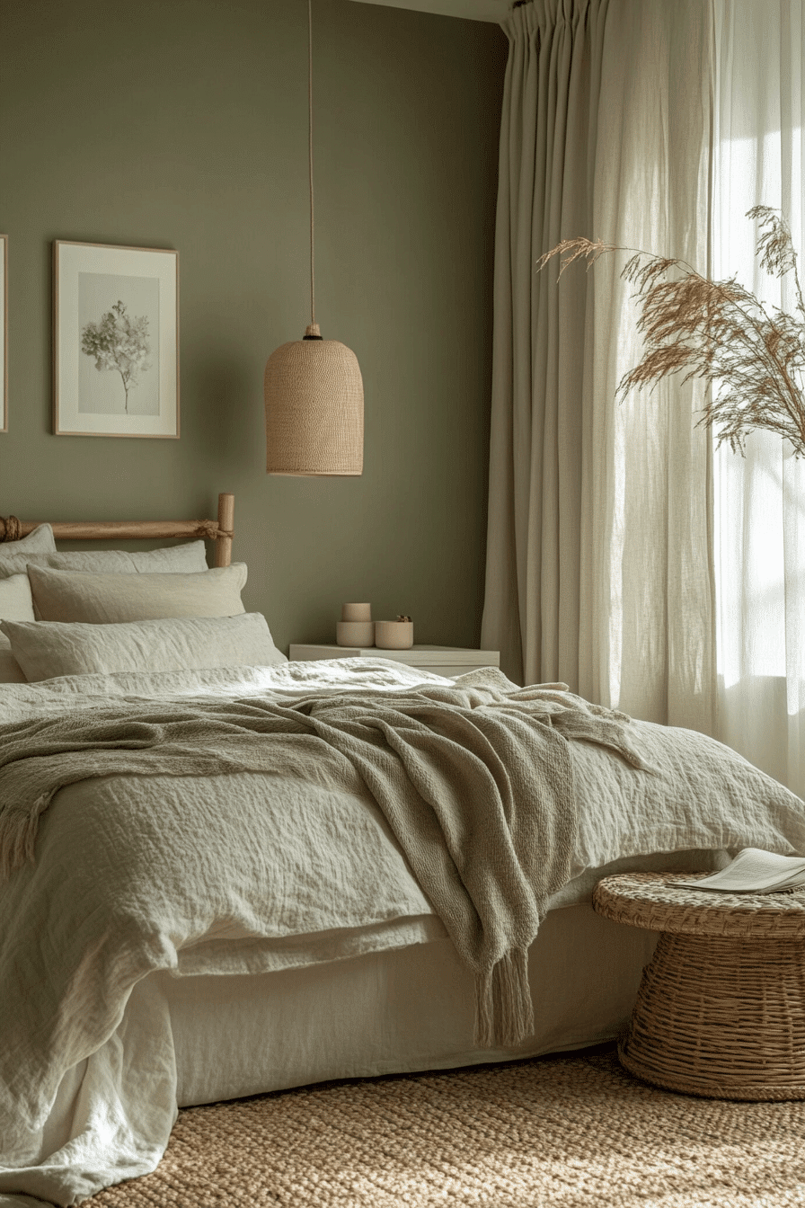 Beige And Green Bedroom Ideas