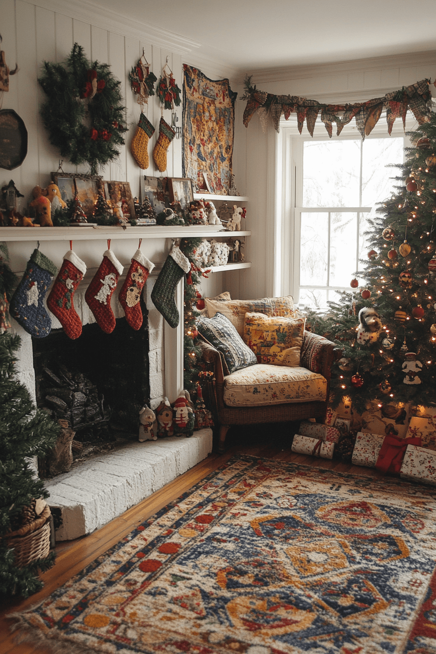 vintage christmas decor ideas