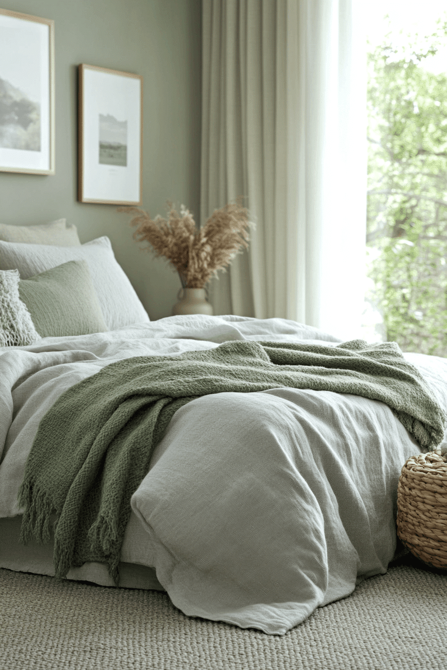 Sage Green And Grey Bedroom Ideas