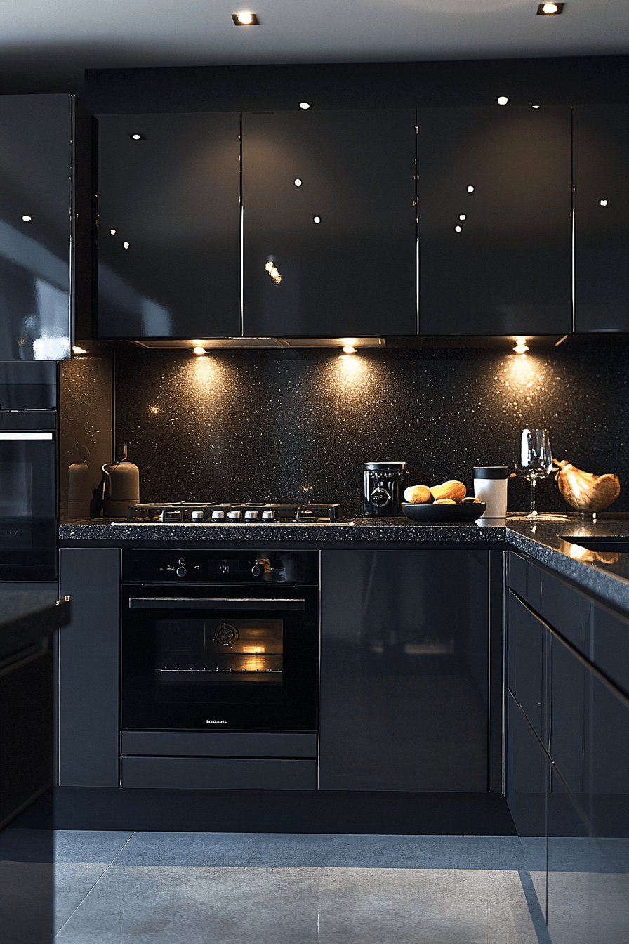 29 High Gloss Kitchen Cabinets That Shine with Style and Sophistication 6 high gloss kitchen cabinets