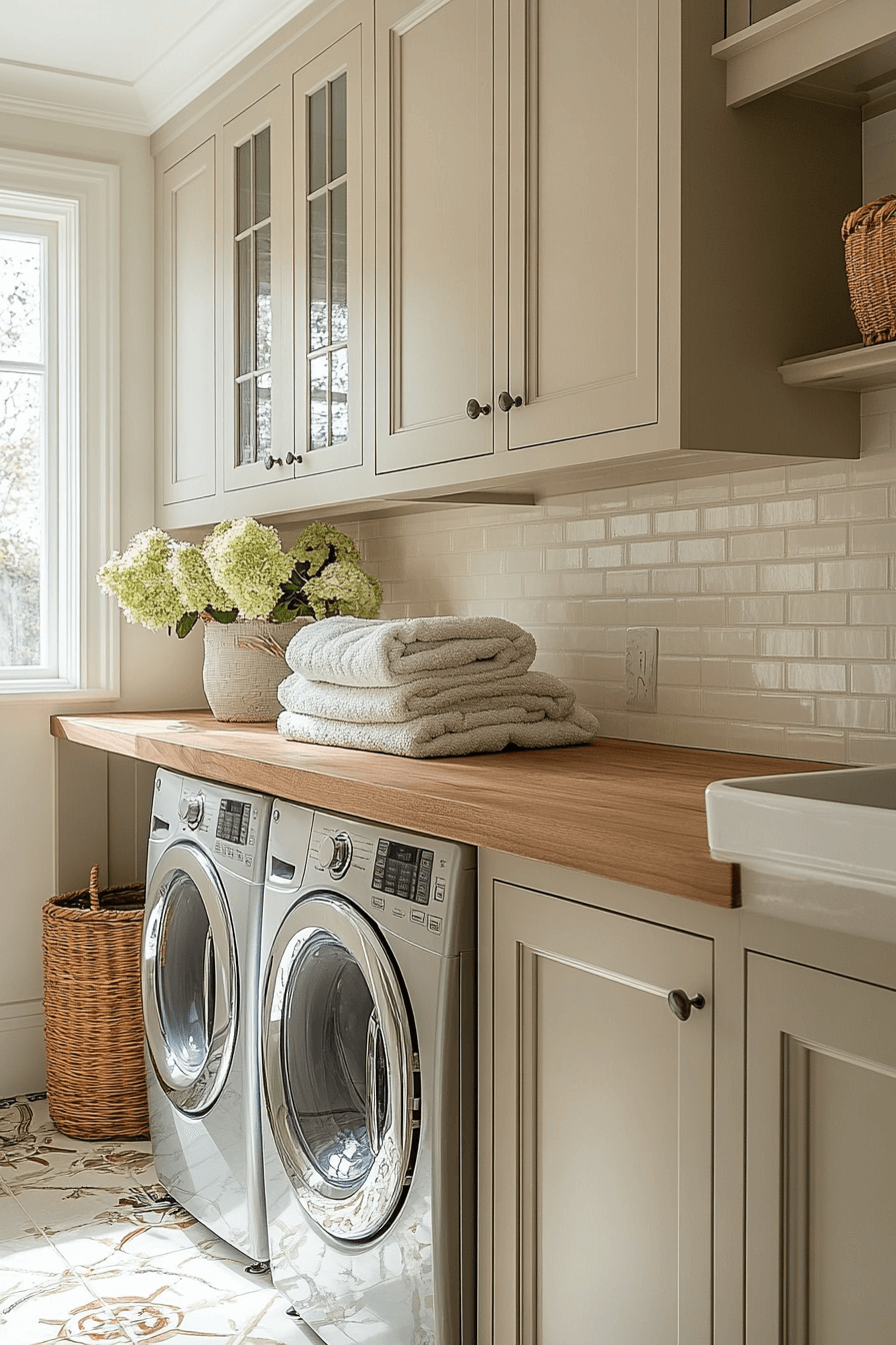 farmhouse laundry room