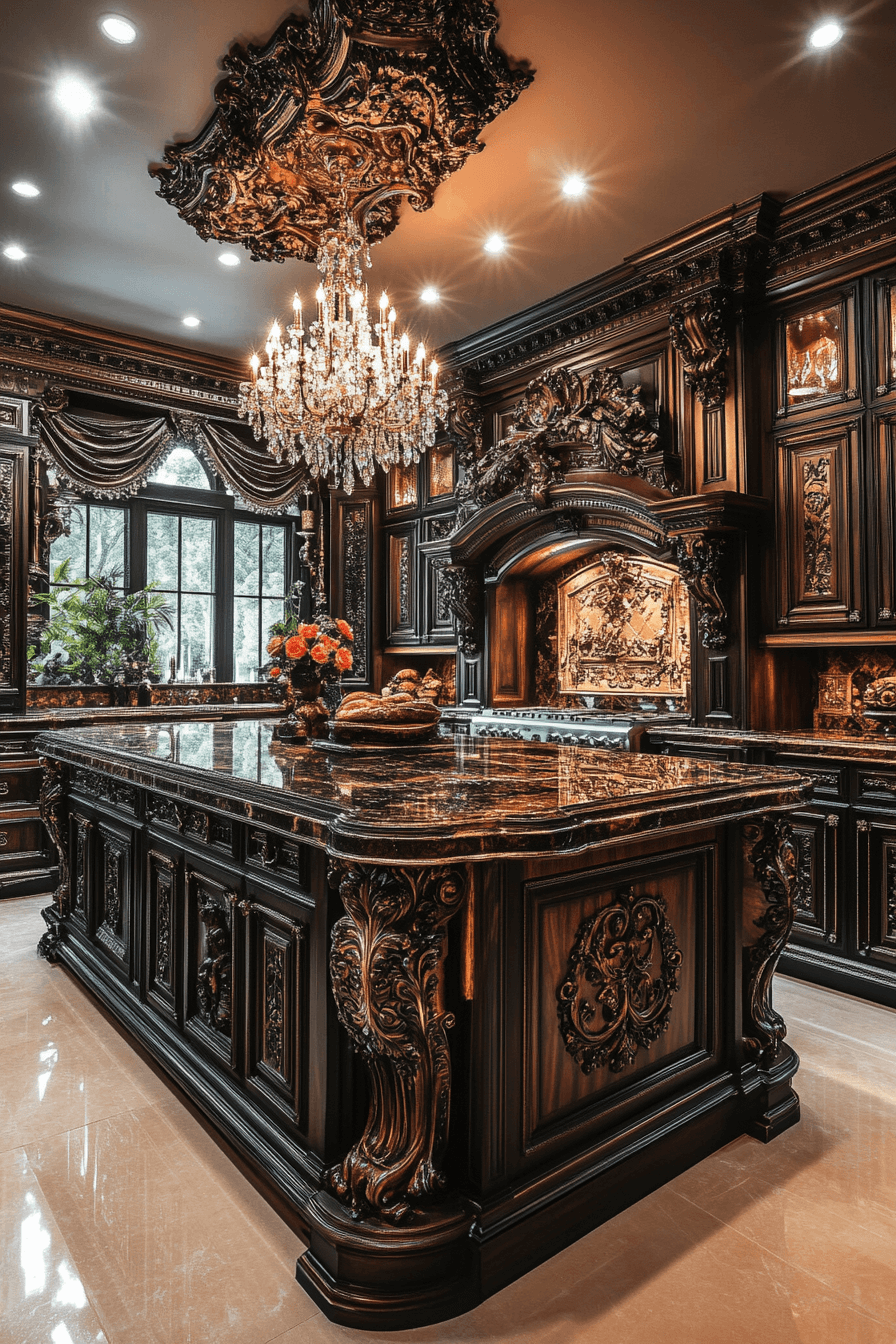 29 Dark Oak Kitchen Cabinets That Add Warmth and Lasting Elegance 7 dark oak kitchen cabinets