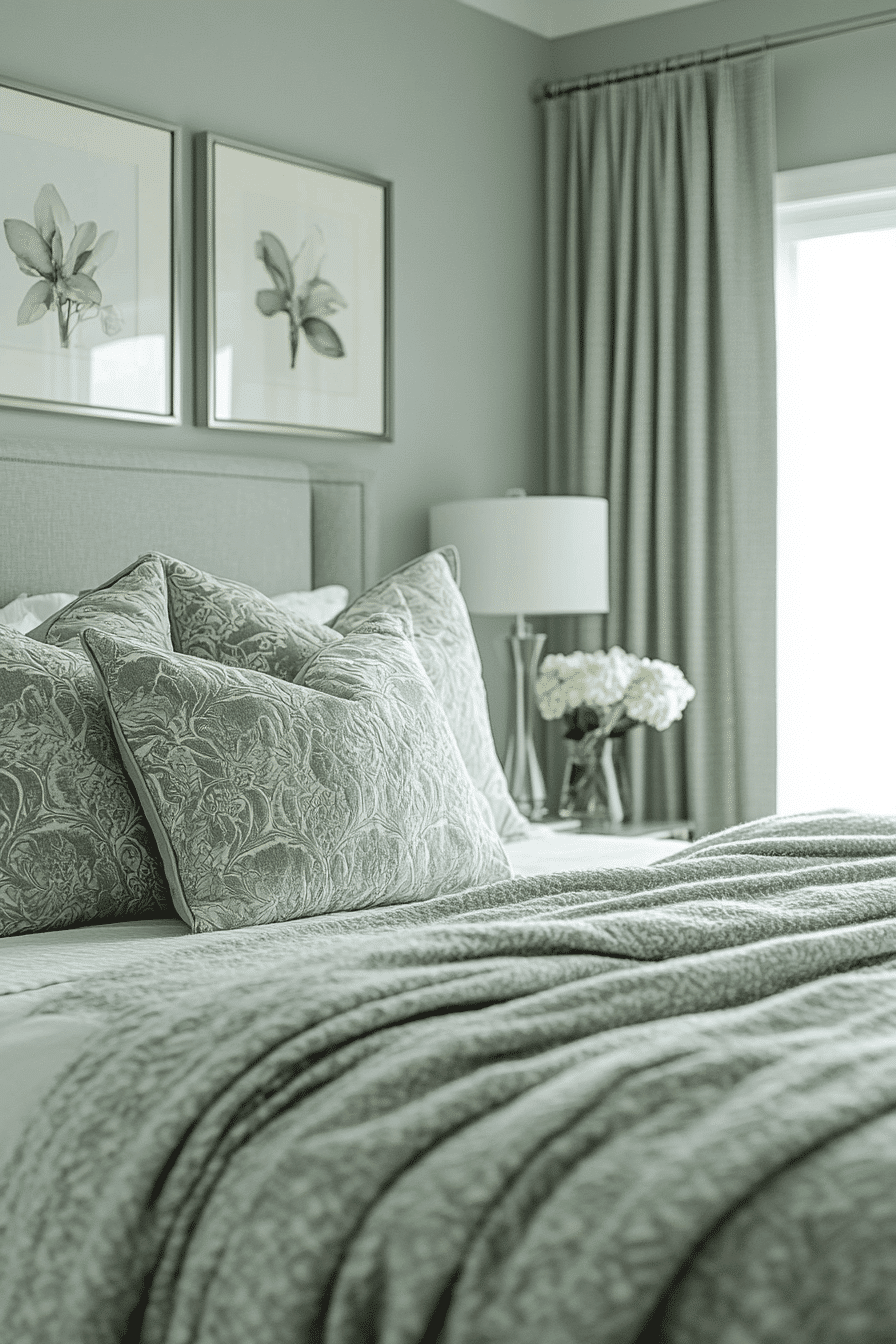 Sage Green And Grey Bedroom Ideas