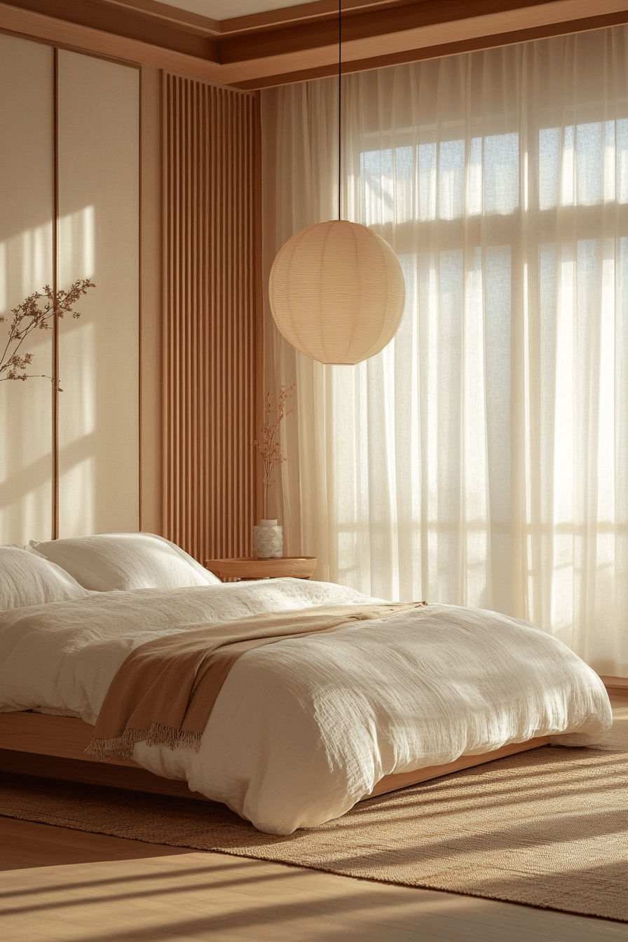 japandi small bedroom